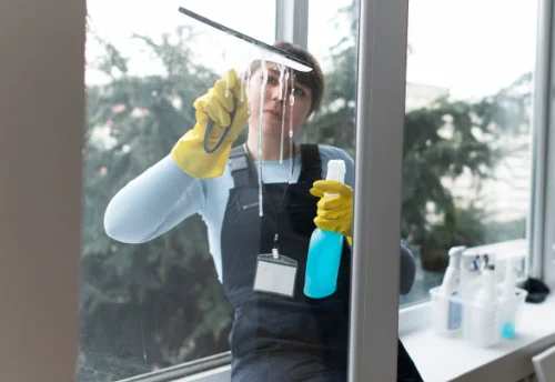 Nettoyage de vitres intérieures et extérieures à Nozay